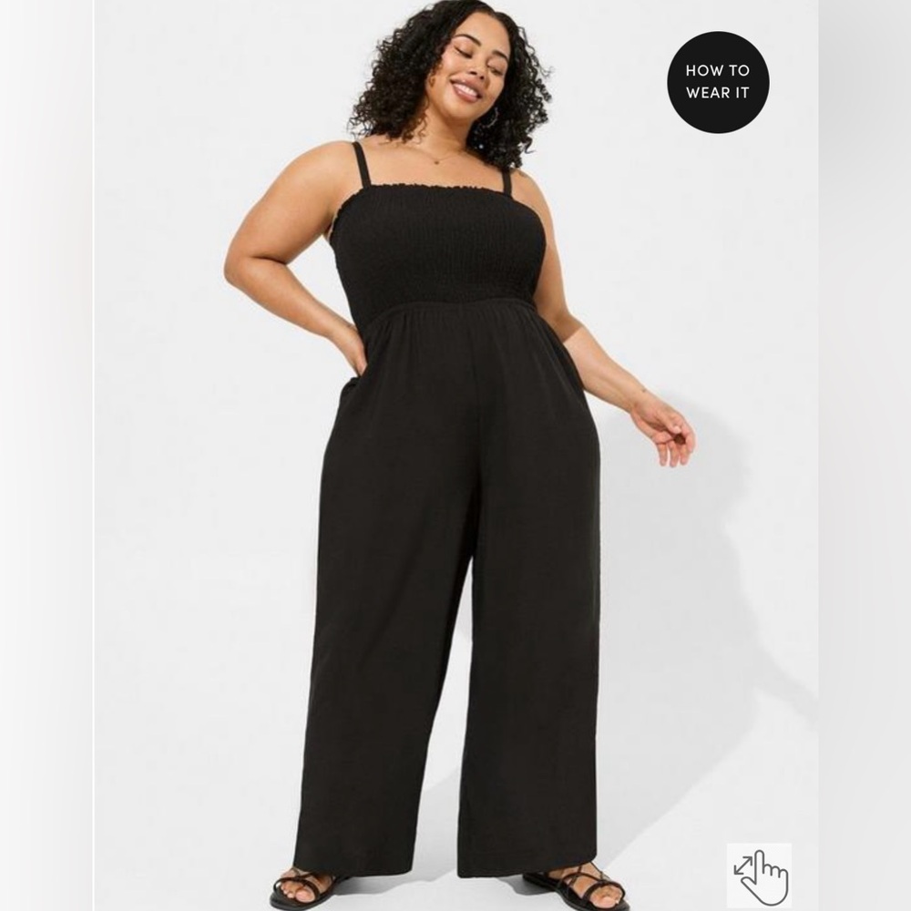 Black pantsuit